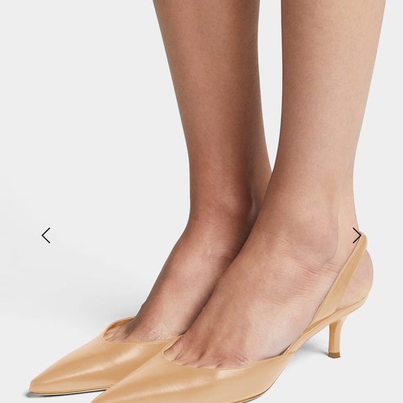 ❤️Manolo Blahnik Carolyne Kitten-Heel Halter Pumps Size EU39/US 9 neutral brown - Picture 11 of 16